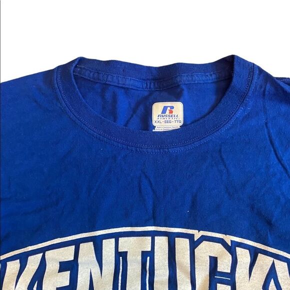 2011 Univ. Kentucky final four T-shirt Russell Brand size XXL - Picture 4 of 4